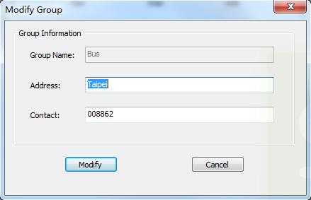 setting. 2.2.2 Vehicle Setting Click the Vehicle Setting to Add/Delete/Modify the vehicle DVR information.
