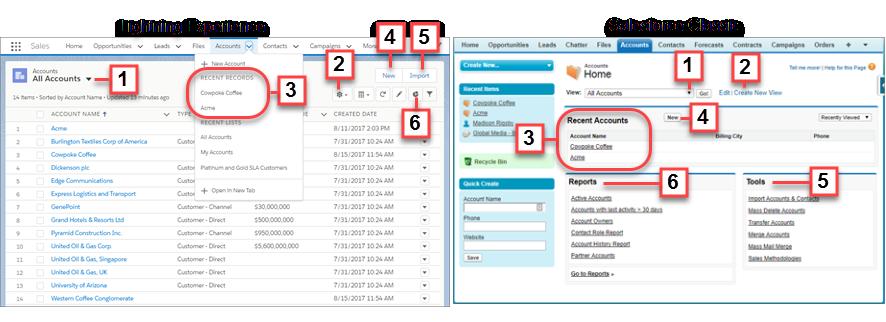 Navigate Salesforce Tabs Explore Detail Pages Detail pages show you details about a record;for example,