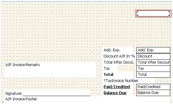 ... 6. Calculating Total Amounts for Different Tax Types In this section, you calculate the total amounts of the three tax types used in our example A/R invoice. Procedure 1.