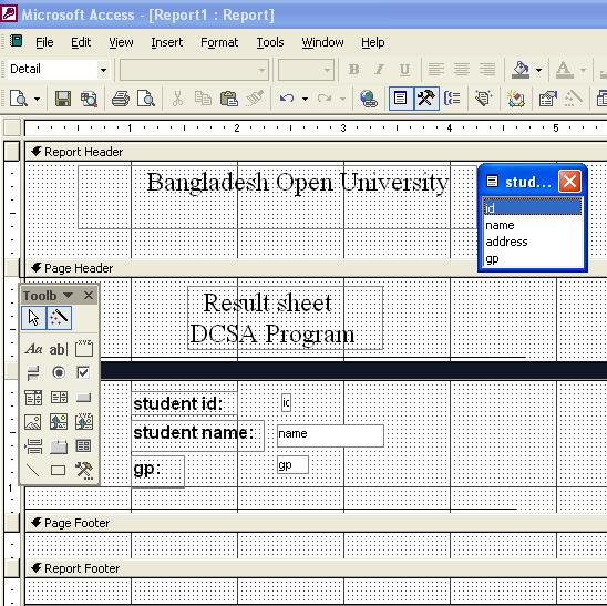 Office Automation and MS Office You can use Toolbox to enhance Visual appearance of your report.