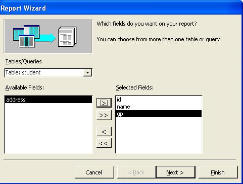 In the left side of the dialog box description of the wizard appears. 4.