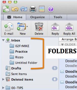 Module 3 - Creating Folders Works for: Web Client - YES Desktop Client - Yes Desktop Client Instructions: By creating new mail folders, you can group messages related to each other.