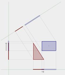 Separating Axis Theorem (SAT) Summary: Given two convex shapes, if we can find an axis along which the projection of the two shapes does not overlap, then the shapes don't overlap Concretely: Two
