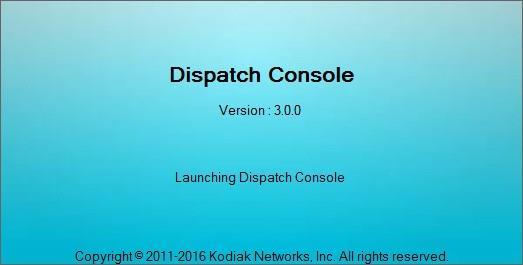 Leave the Launch Integrated Dispatch Console option checked to initiate the Integrated Dispatch Console after a successful installation. 14.