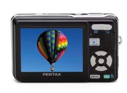 0 megapixel CCD with PENTAX 3X optical zoom Triple Shake Reduction technology includes SR, Digital SR and Movie SR Face Recognition Auto Focus and Auto Exposure assure properly exposed portraits, up