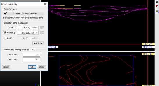 Import DXF file into Terrain Geometry Maker 4
