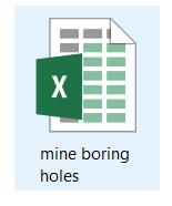 Excel file Leave X &