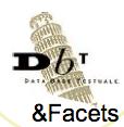 The prototype DBT&Facets is an advanced search tool that permits the user to query and refine their results, and to identify particular