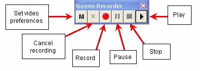 PAGE 24 PAGE 37 Screen Recorder This tool allows you to capture whatever happens on screen to a video file (.