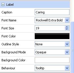 PAGE 32 PAGE 29 Captions as a Tooltip Action You can program any object to reveal a caption just by hovering your pen tip over the object. 1. Click on any object to assign a tooltip caption to. 2. Open the Property Browser.