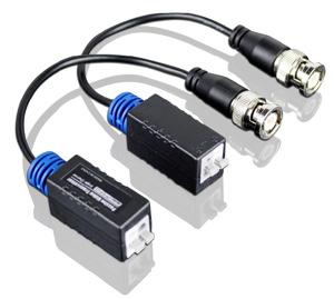 UTP converters SP-111VLAHD Passive UTP converter Device suitable to convert coaxial cable AHD video signal into twisted pair one (cat.5e/cat.6 type) and vice versa.