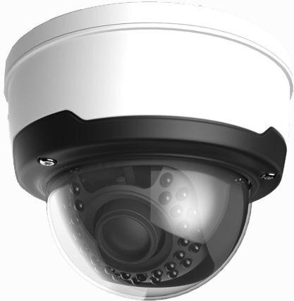 TVT75NV AVAILABLE SOON Dual-stream H.265 dome IP camera, 4 Mega pixel New IP dome camera with compact design, equipped with integrated varifocal lens and even suitable for outdoor applications.