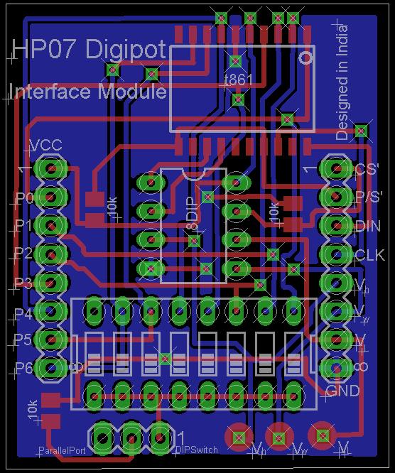 PCB Layout: The schematic and PCB layout are generated using EagleCAD based on the logic discussed.