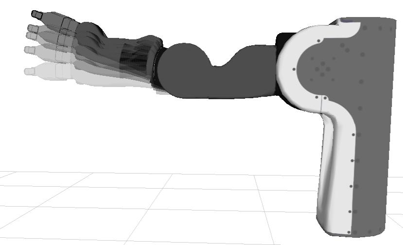 Single arm with n joints {θ 1,.