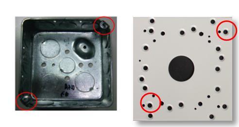 gang box, or square electrical boxes shown in Image 30-1~4. 1.