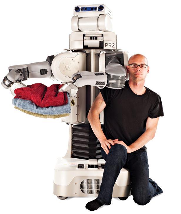 Lecturer SOE Dan Garcia 2014-02-03 Prof Pieter Abbeel s recent research is in having robots learn from
