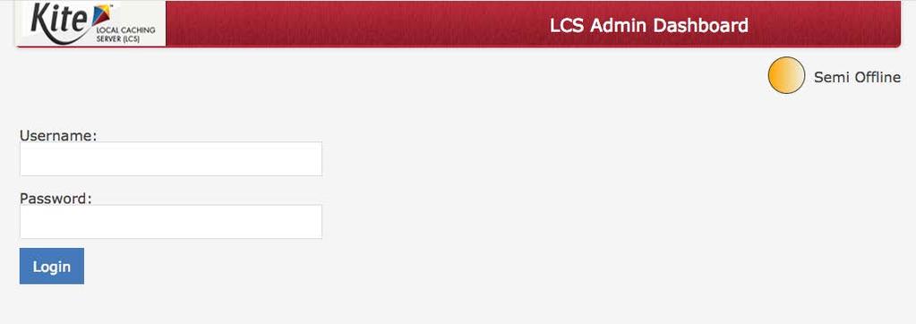 2.15 Testing the LCS Settings Using a Browser After you have installed and started the LCS, you should test to see that the LCS is configured correctly.