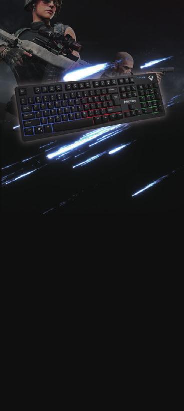 MT-K9310 Gaming Keyboard MT-K9310 Basic Backlit Keyboard Classic design / Membrane type Rainbow back light