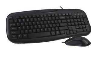 Office Wired Combo AT-c110 USB MT-C110 Desktop Combo Ergonomic design Keyboard and mouse High