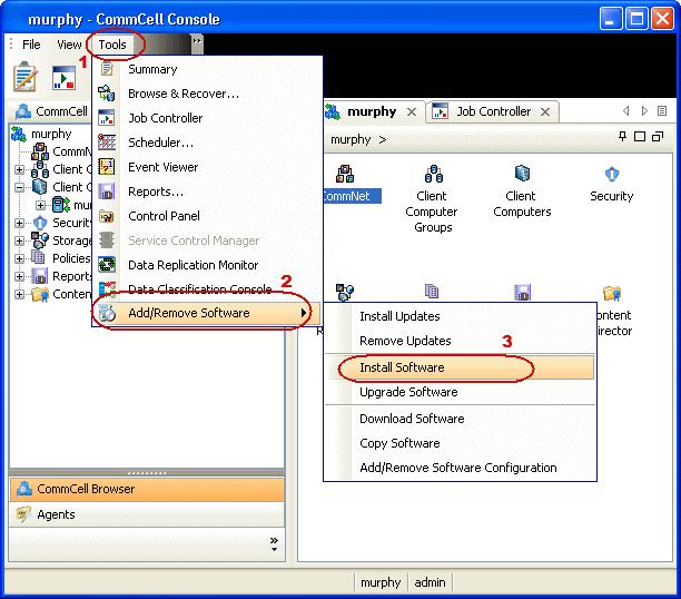 Page 10 of 23 METHOD 2: INSTALL SOFTWARE FROM COMMCELL
