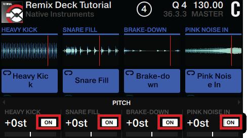 Using Your D2 Getting Advanced Using Performance Modes on Remix Decks 1.