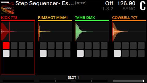 Using Your D2 Getting Advanced Using Step Sequencer Mode on Remix Decks When the playhead reaches the step, the sample will play back. 2. Press the pad again to remove the step from the sequence.