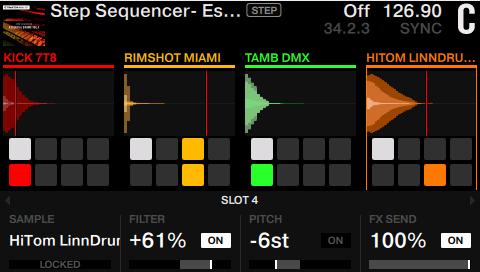 Using Your D2 Getting Advanced Using Step Sequencer Mode on Remix Decks Applying Pitch Shifter 1.