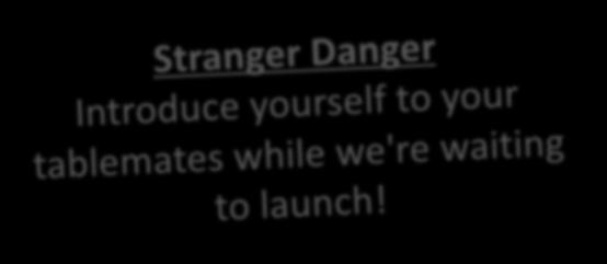 edu/classes/cs372/spring18 Stranger Danger Introduce