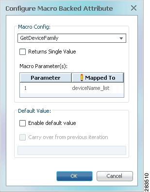 Chapter 3 Enable Default Value If checked, the wizard field is populated with a default value defined in the Carry Over From Previous Iteration or Default Value Box fields.
