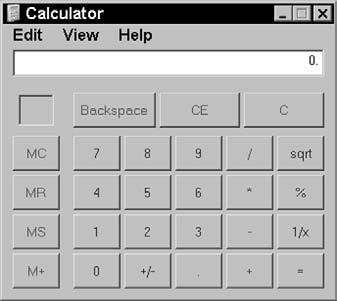 Chapter 3: Using Built-In Windows Applications Use the Windows Calculator 1. Choose Start All Programs Accessories Calculator. 2.