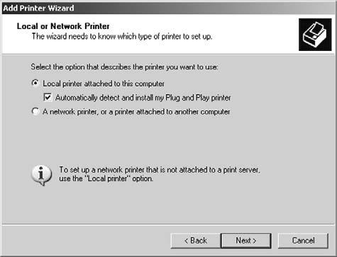Turn on your computer and then follow the option that fits your needs: If your printer is a Plug-and-Play device, connect it, and Windows installs what it needs automatically.