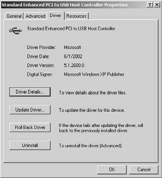 Configure a USB Device Configure a USB Device 1. Choose Start Control Panel System. 2. In the resulting System Properties dialog box, click the Hardware tab and then click the Device Manager button.
