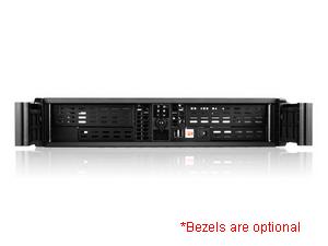 ? STAR00 U Compact Stylish Rackmount Chassis with 350W PSU 4" Rails Front Access USB.