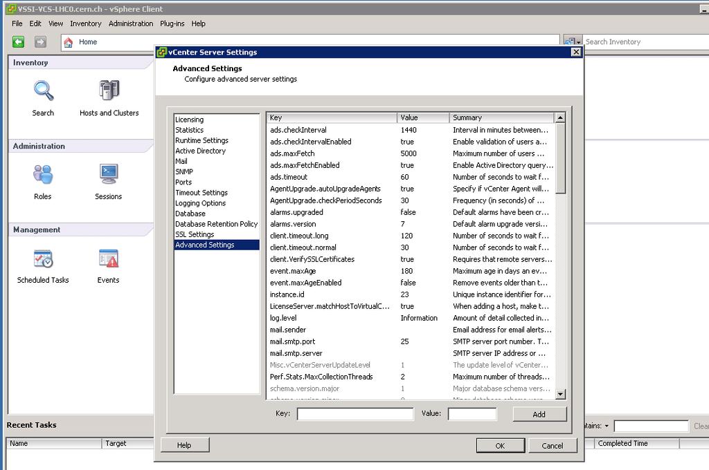 vcenter Solutions Manager vcenter Solutions Manager is a view in the vsphere client that allow us to monitor and interact with the