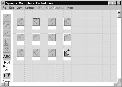 PREPARING FOR A CONFERENCE 3.1 USING LAYOUT MODE The main window The main window contains a layout area and a tool box. From this you will create or edit your synoptic layout. 3 Fig.