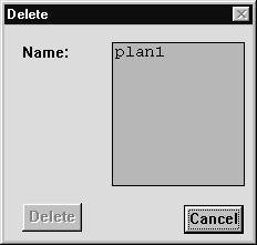 PREPARING FOR A CONFERENCE Deleting a layout file - if you wish to delete a layout file: Select the File menu and click on Delete... The following dialogue box appears: 3 Fig.