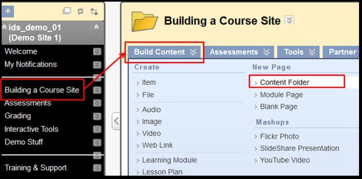 Go to a Content Area or Folder > click Build Content > from the Create column select Item. Enter a Name and your Text > click Browse to locate and attach a file if needed > Submit.