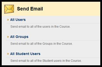 Multiple Courses: To post an announcement to multiple courses you are teaching all at once, go to Control Panel > Announcement Cast.