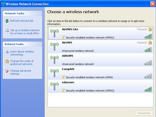 Right click Wireless Network Connection (1), right click