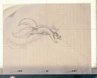 These three squirrel pictures are examples of hand-drawn animation.