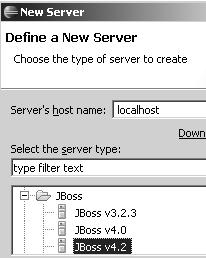 2.2 GA server The standard JBoss 4.2.2 location is C:\jboss-4.2.2.GA The standard JBoss 5.0.1 