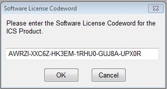 Entry of the Codeword Serial Number The software Codeword Serial number must be manually entered in Metrics ICS. To Enter the ICS Codeword Serial number: 1. Open the Metrics ICS program.