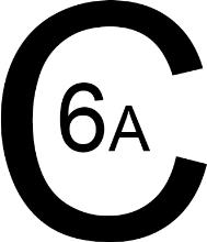 One cannot assume that connectors and cable marked as category 5e, 6, or 6A with the familiar icon guarantees the performance of the components on which they appear.