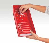 The shelf bins are particularly suitable for use in small parts retrieval systems and mobile shelving.