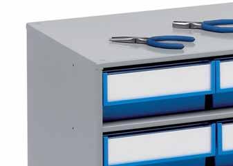 storage bin cabinets Storage of larger items is easily arranged with storage bin cabinets, which are stackable vertically and may be