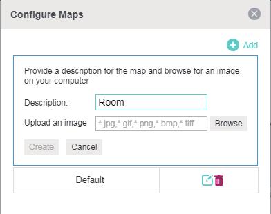 Follow the instructions below to add your own map and manage the EAPs via the map. 2.1.1 Add a Map Prepare a map image in.jpg,.gif, or.png format.