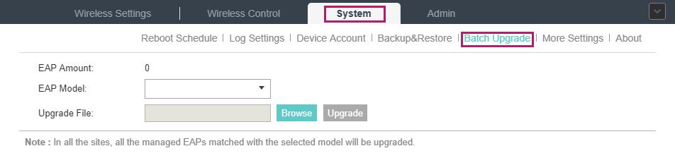 Click Backup and save the backup file. 3. If necessary, click Browse to locate and choose the backup file. Then click Restore to restore the configuration.