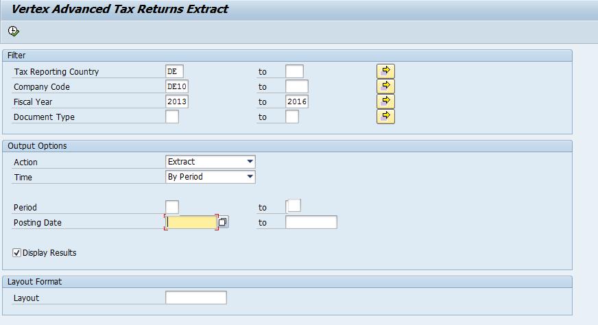 SAP Extract SAP includes initial process to export
