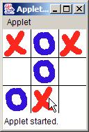 4 Sample execution of applet DrawTest.