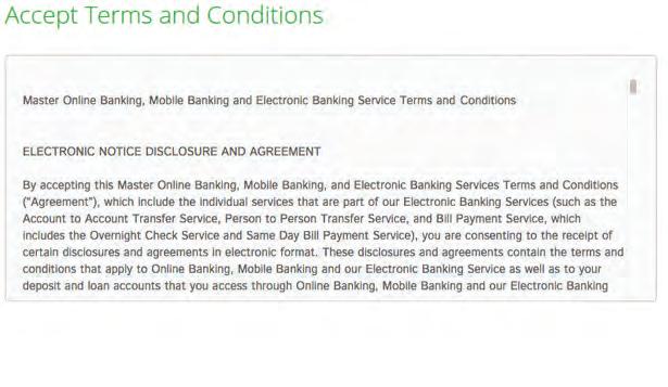 HOW TO SIGN IN ONLINE BANKING 5 Enter four digit code you receive via text message (or call).